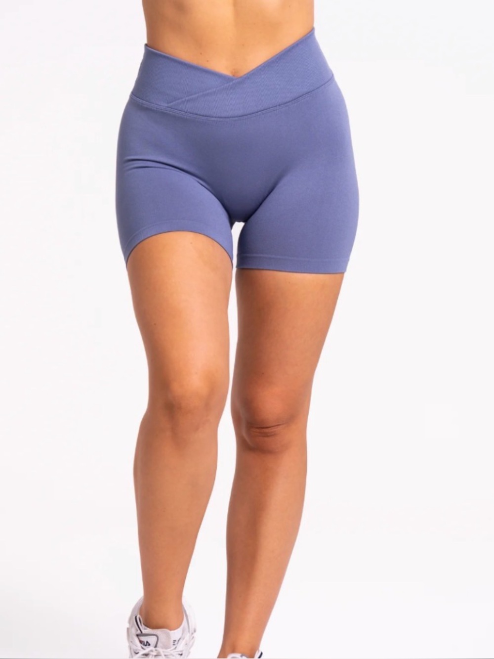 White Fox Boutique High-Waist blue Women’s Active Shorts XS